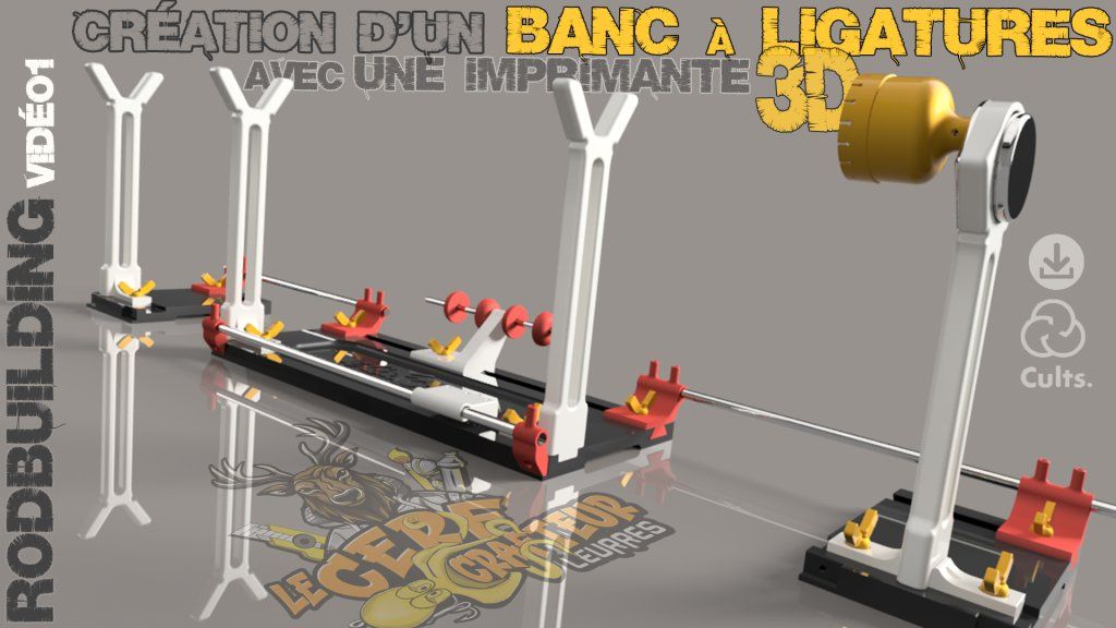 Réaliser votre banc à ligatures (STL+TUTORIEL)
